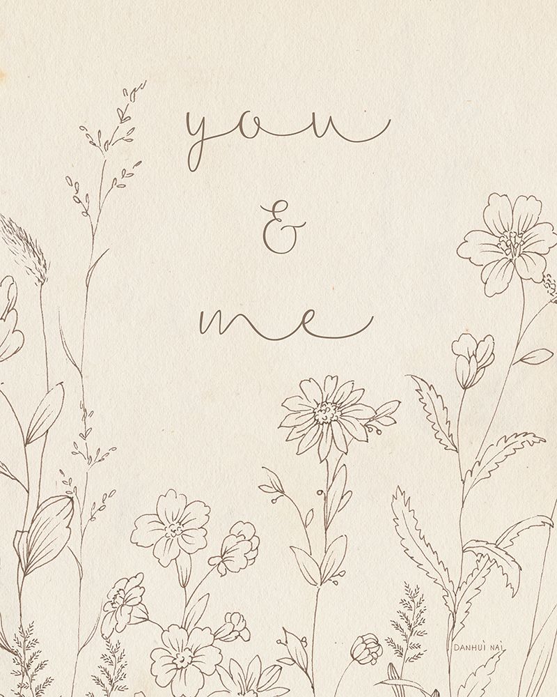 Butterfly Garden I Sentiment art print by Danhui Nai for $57.95 CAD