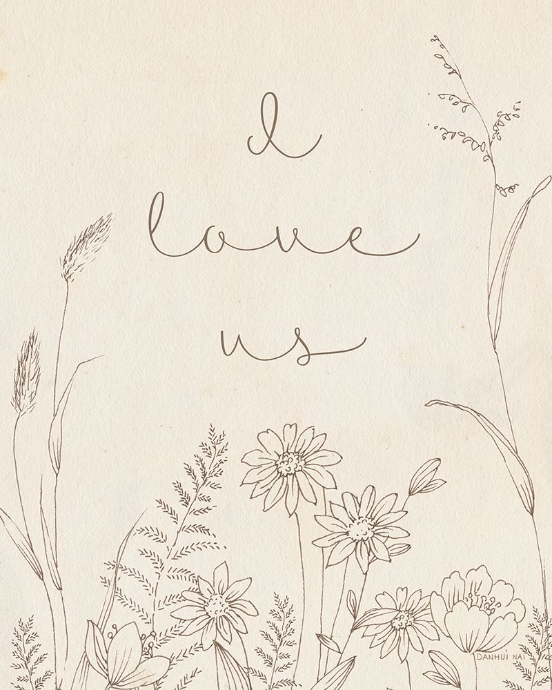 Butterfly Garden II Sentiment art print by Danhui Nai for $57.95 CAD