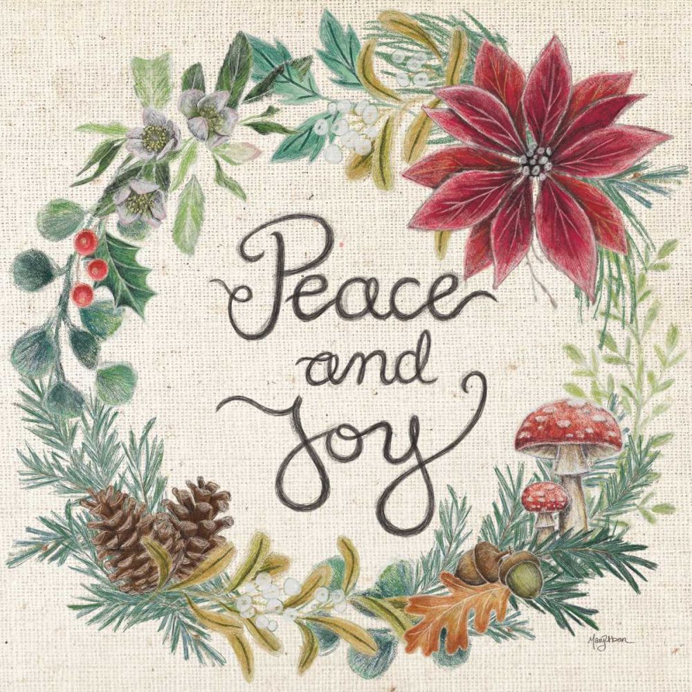 Christmas Chalk IV Light art print by Mary Urban for $57.95 CAD