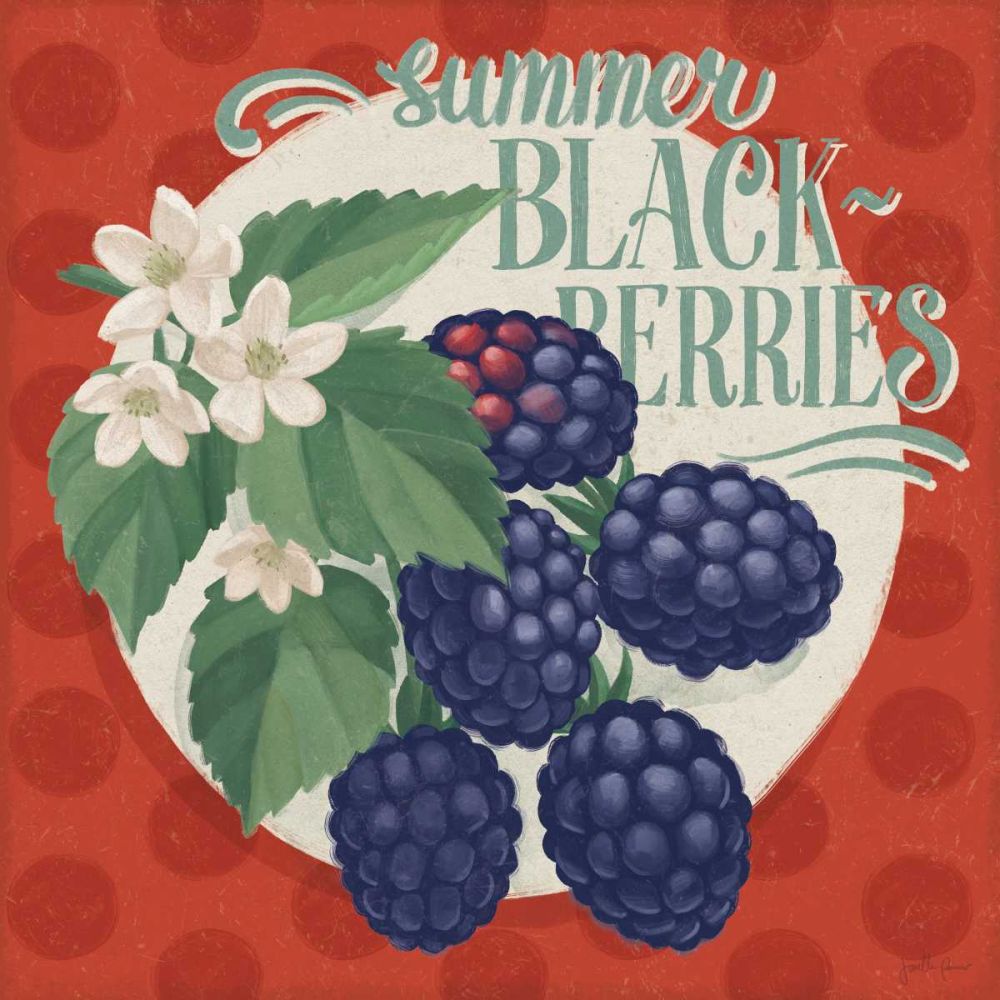 Berry Breeze V art print by Janelle Penner for $57.95 CAD