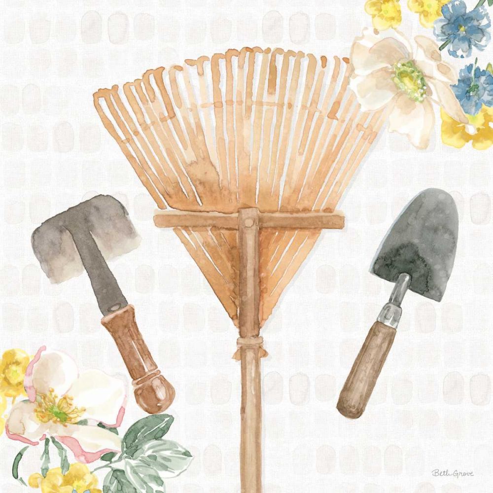 Gardenscape IV art print by Beth Grove for $57.95 CAD