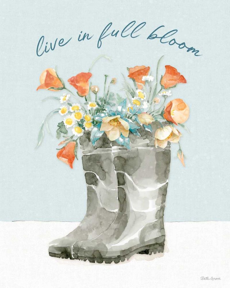 Gardenscape VII art print by Beth Grove for $57.95 CAD