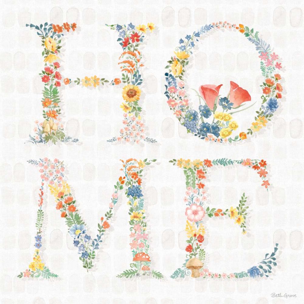 Gardenscape VIII art print by Beth Grove for $57.95 CAD