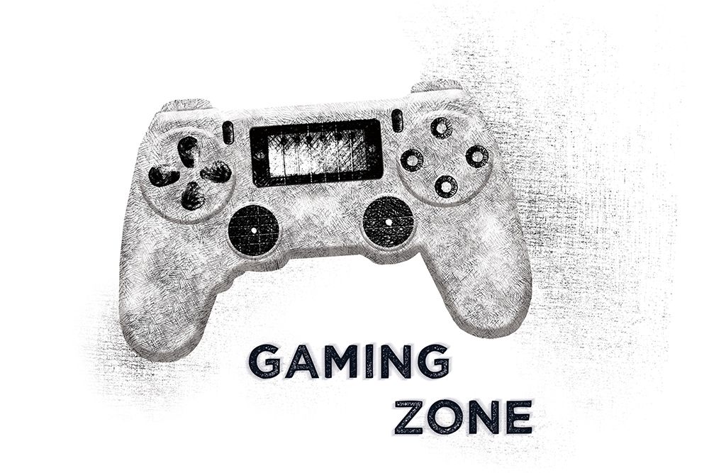 Garage Gaming Zone art print by Wild Apple Portfolio for $57.95 CAD