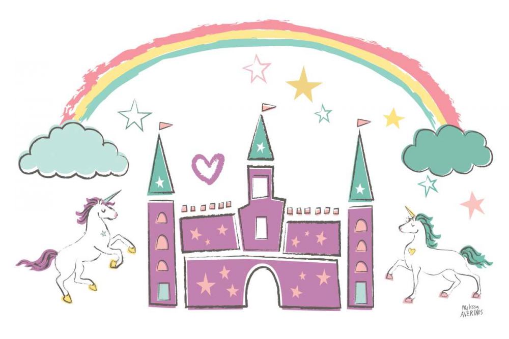 Rainbow Dream IV art print by Melissa Averinos for $57.95 CAD