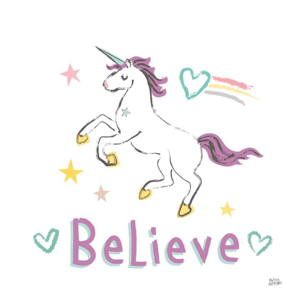 Rainbow Dream VI art print by Melissa Averinos for $57.95 CAD
