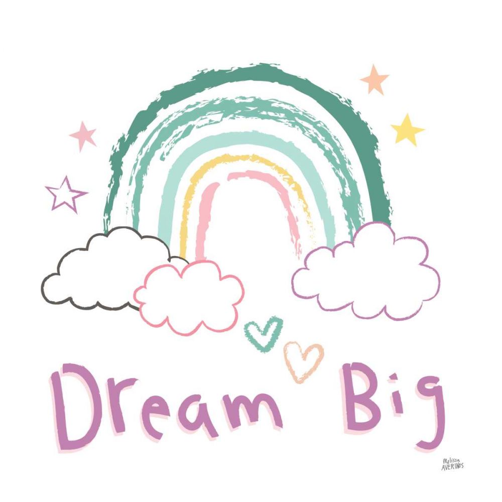 Rainbow Dream VII art print by Melissa Averinos for $57.95 CAD