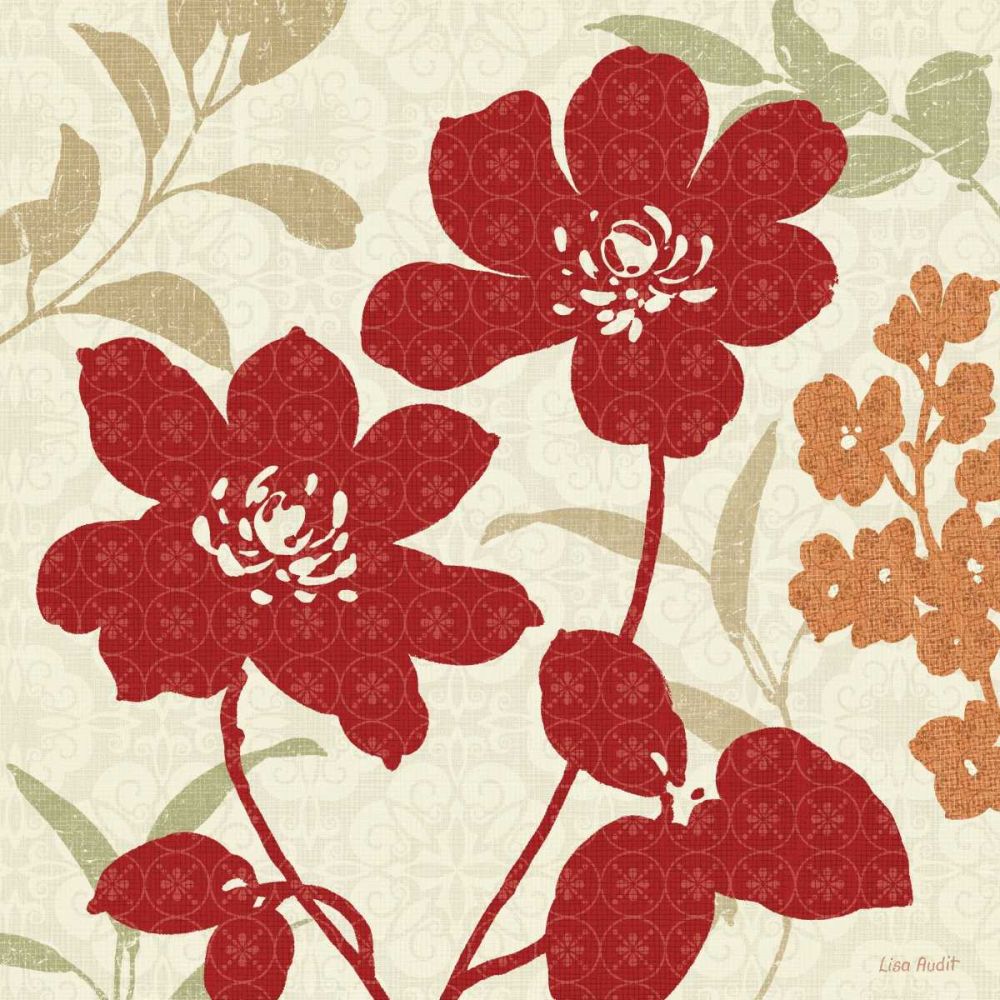 Floral Shadows I art print by Lisa Audit for $57.95 CAD