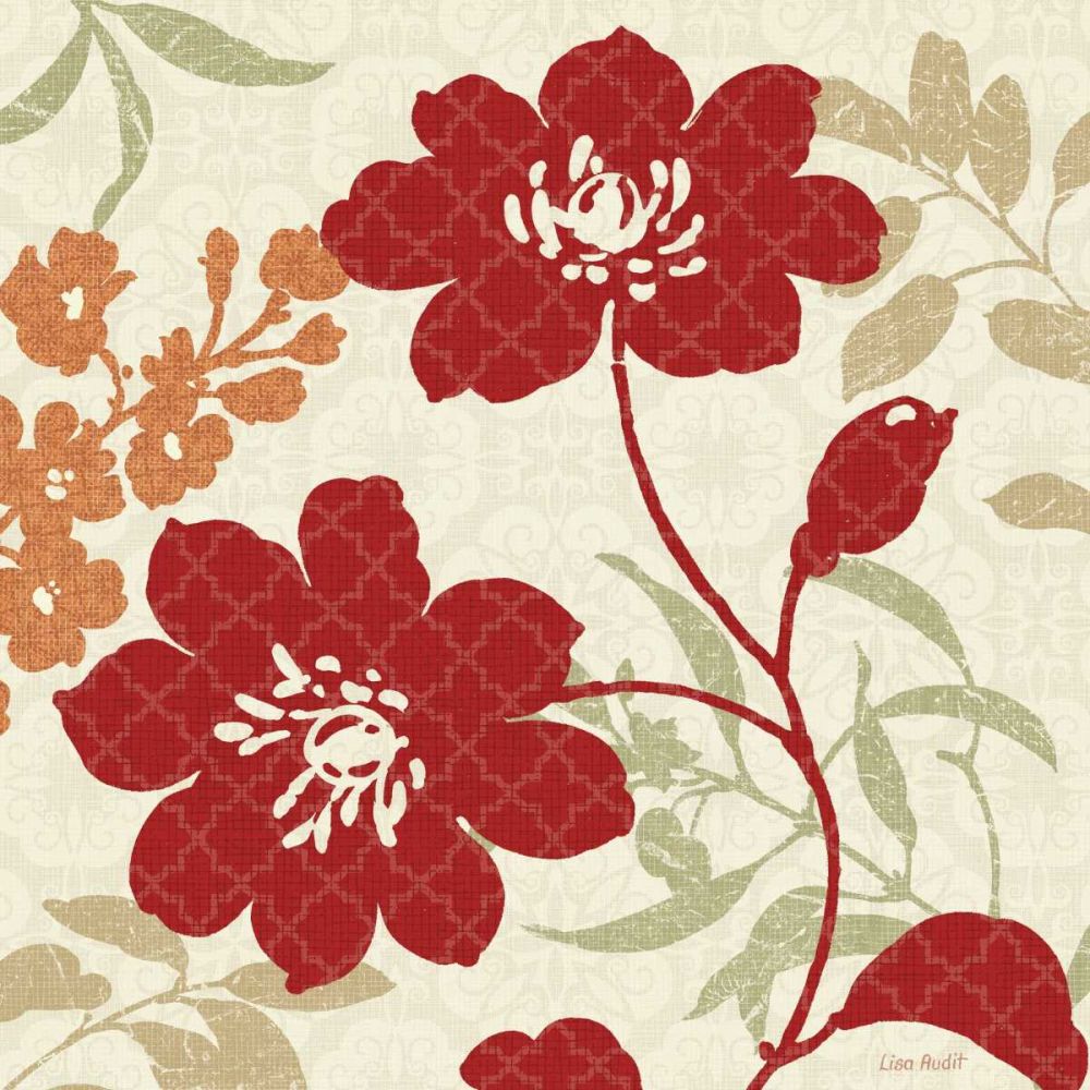 Floral Shadows II art print by Lisa Audit for $57.95 CAD