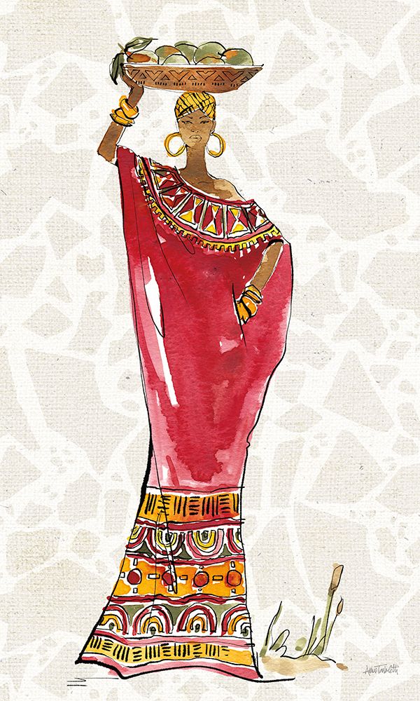 African Flair IX C art print by Anne Tavoletti for $57.95 CAD
