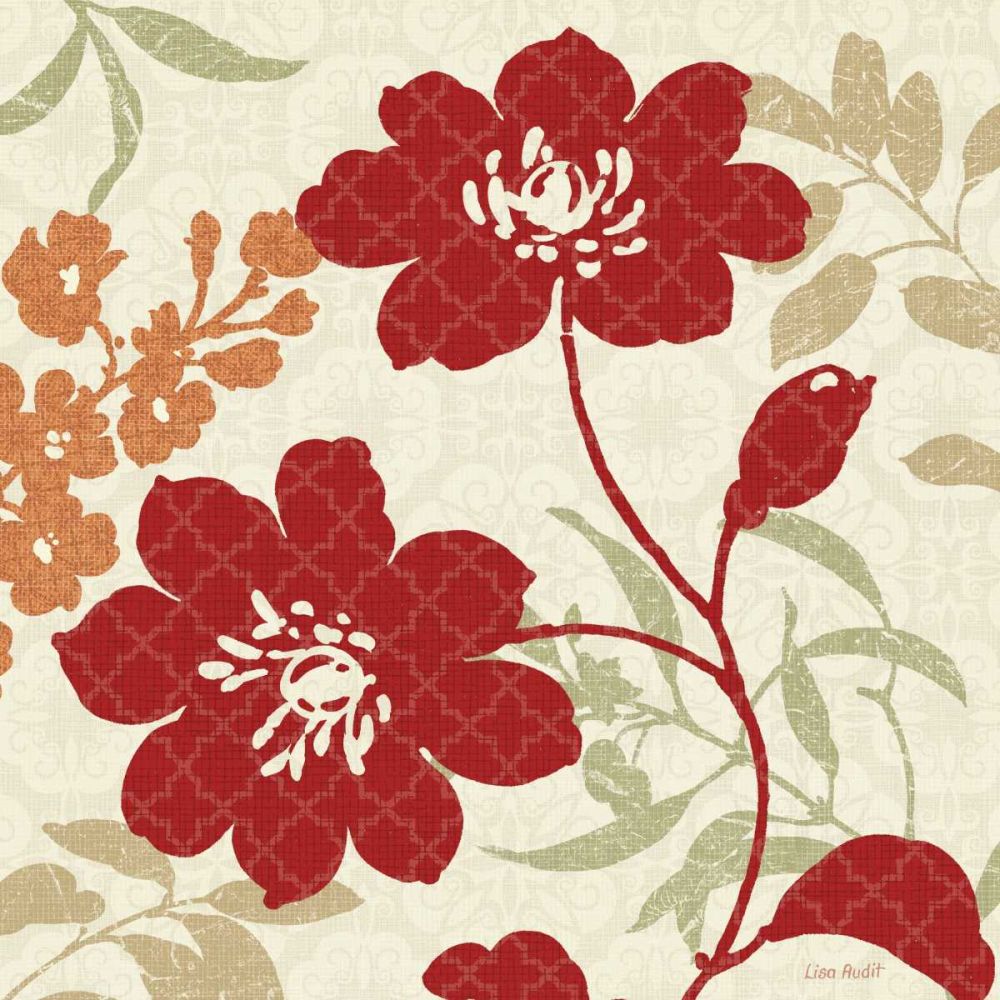 Floral Shadows II art print by Lisa Audit for $57.95 CAD