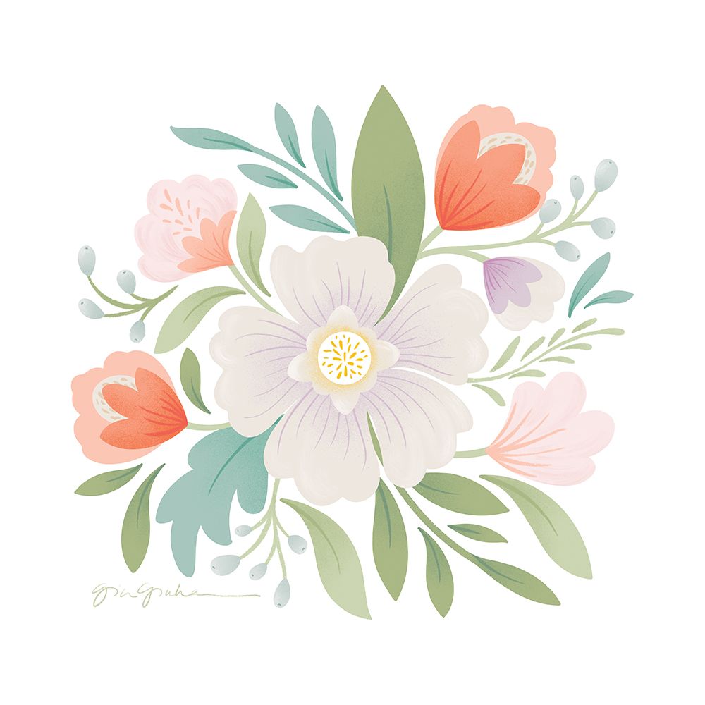 Sweet Bouquet I art print by Gia Graham for $57.95 CAD