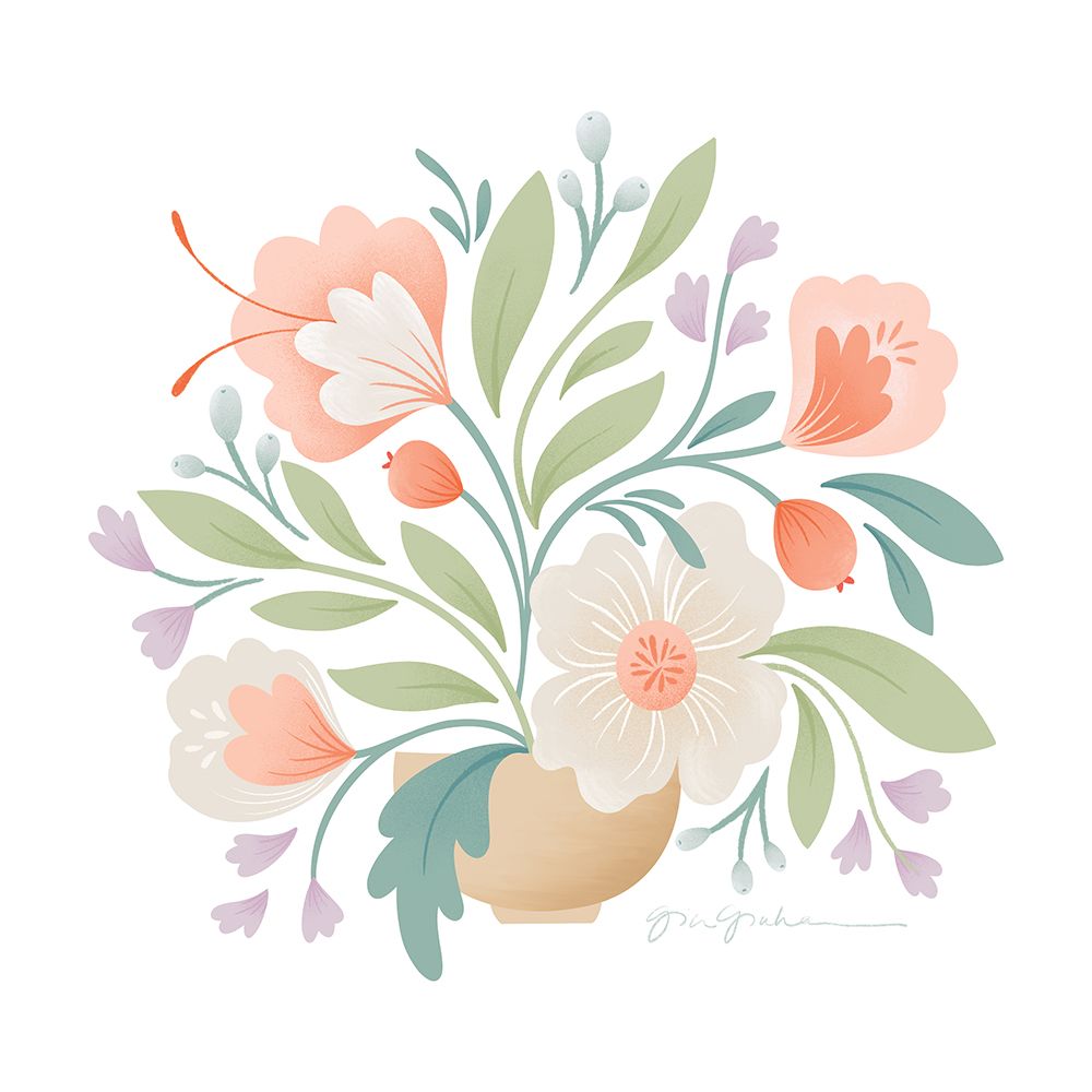Sweet Bouquet II art print by Gia Graham for $57.95 CAD