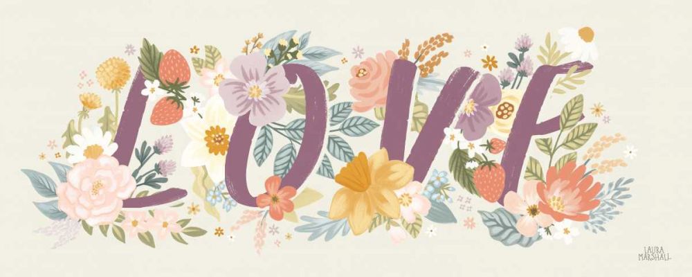 Spring Garden IX art print by Laura Marshall for $57.95 CAD