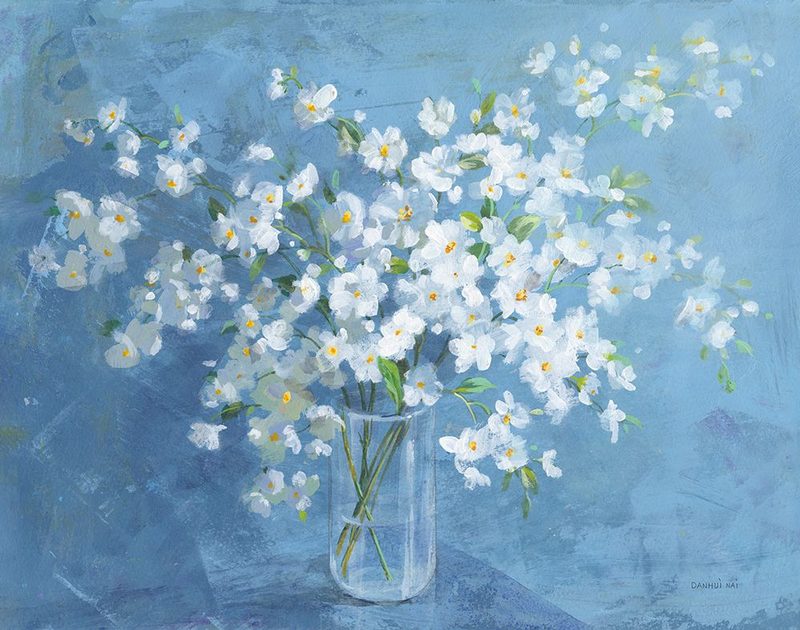 Fresh White Bouquet art print by Danhui Nai for $57.95 CAD