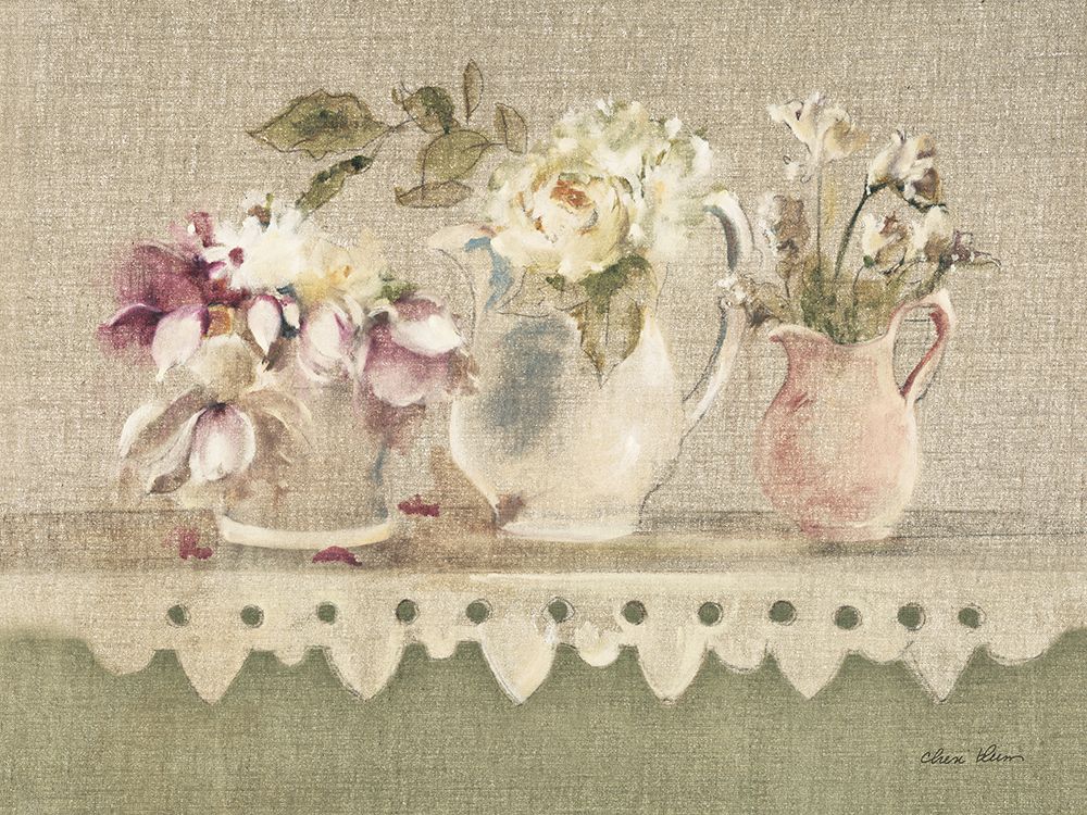 Cottage Shelf I art print by Cheri Blum for $57.95 CAD