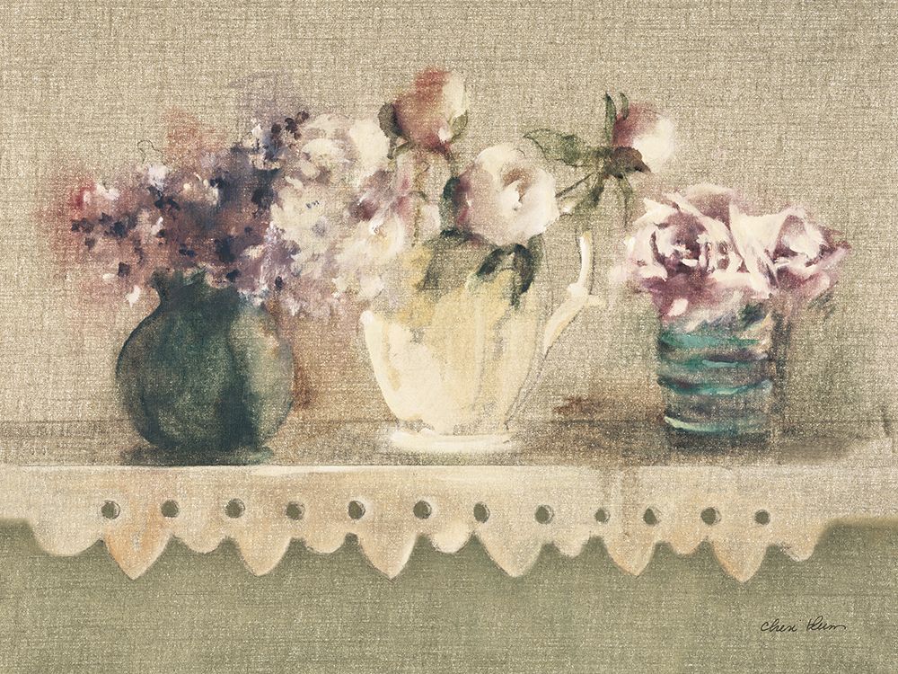 Cottage Shelf II art print by Cheri Blum for $57.95 CAD