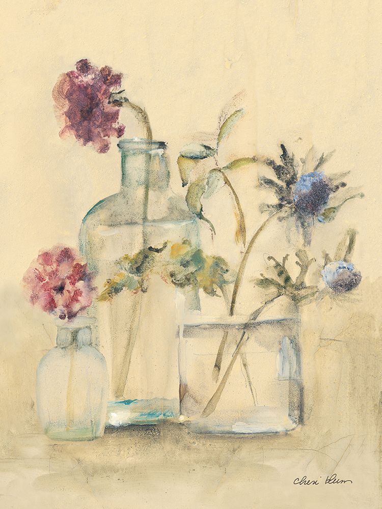 Blossoms II art print by Cheri Blum for $57.95 CAD