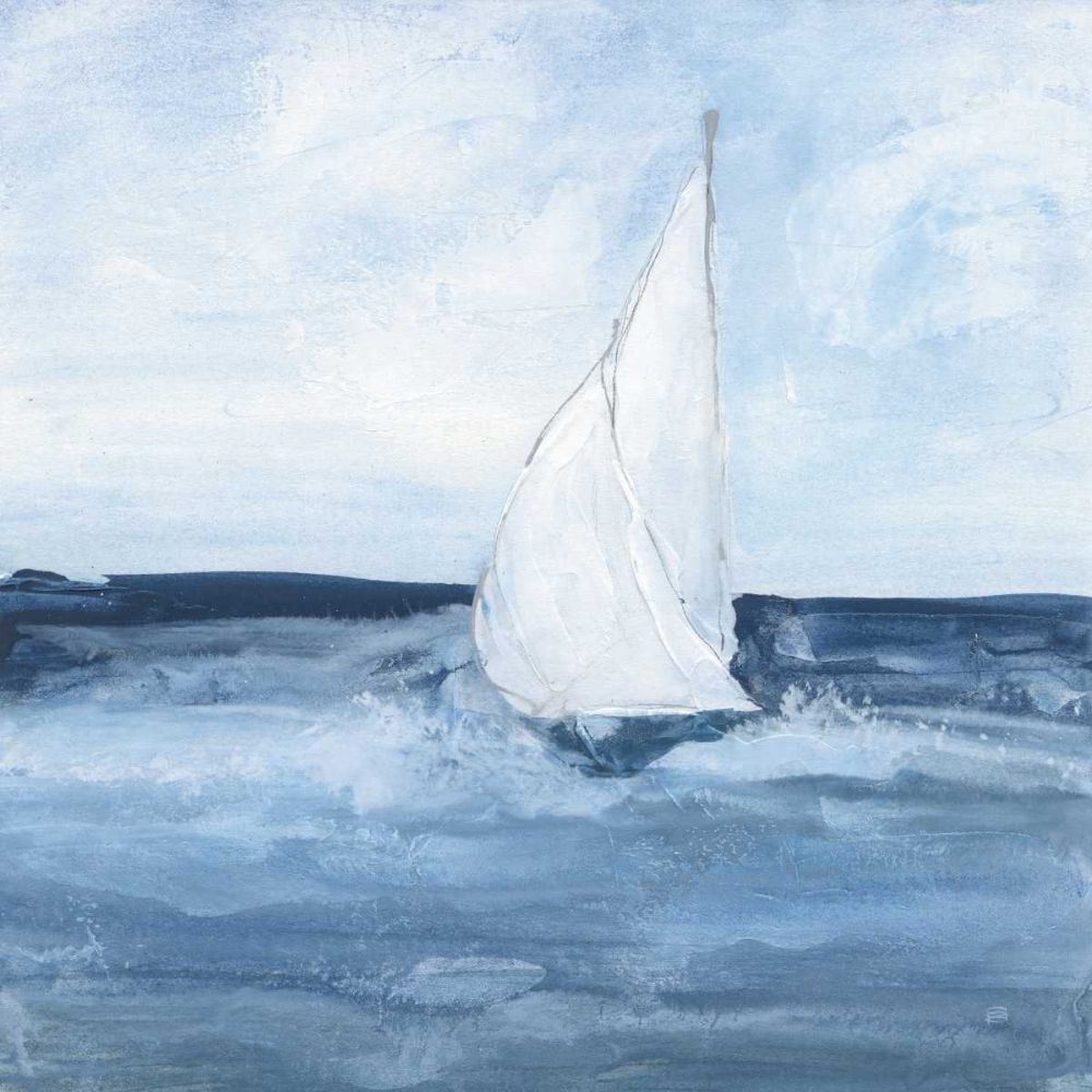 Sailboats I art print by Chris Paschke for $57.95 CAD