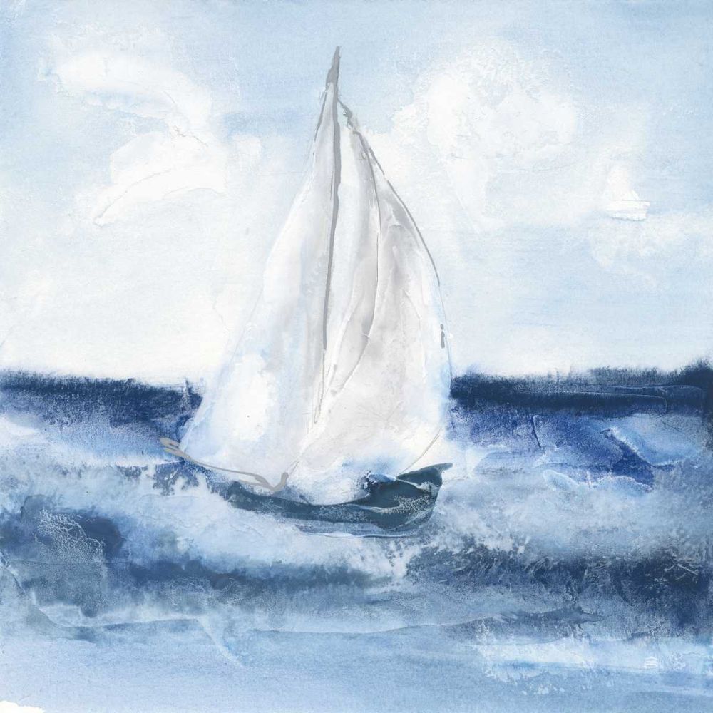Sailboats II art print by Chris Paschke for $57.95 CAD