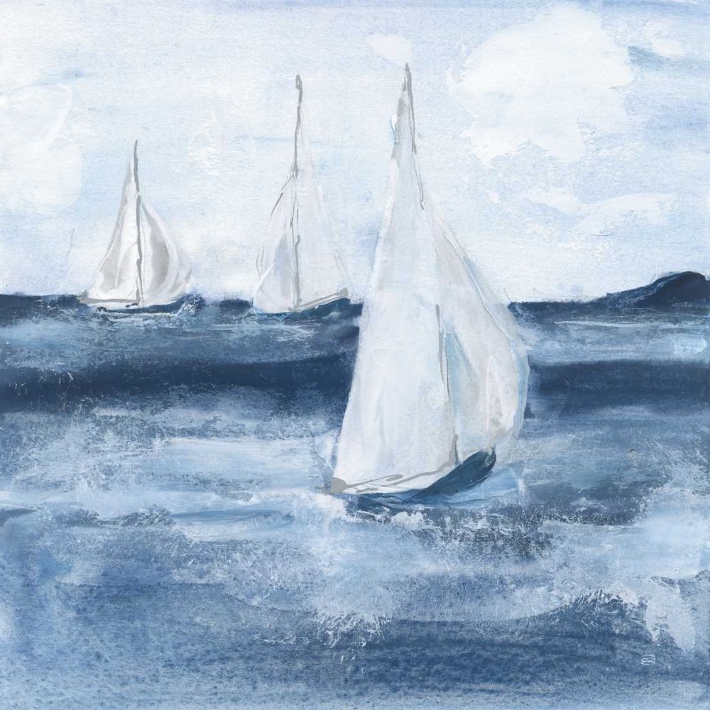 Sailboats VI art print by Chris Paschke for $57.95 CAD