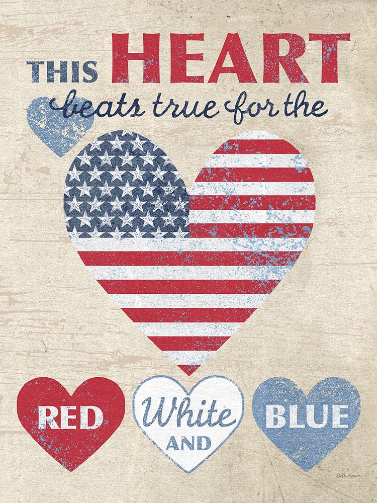 This Heart Dark No Border art print by Beth Grove for $57.95 CAD