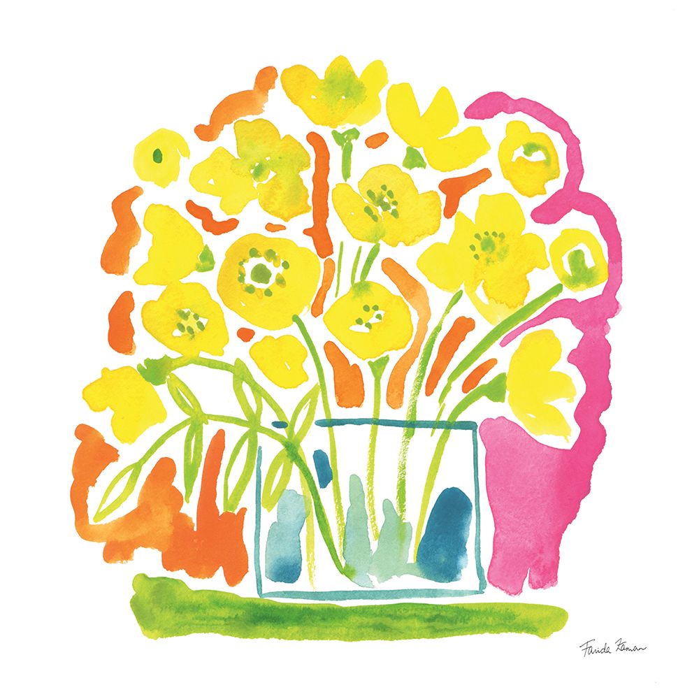 Fresh Bouquet art print by Farida Zaman for $57.95 CAD