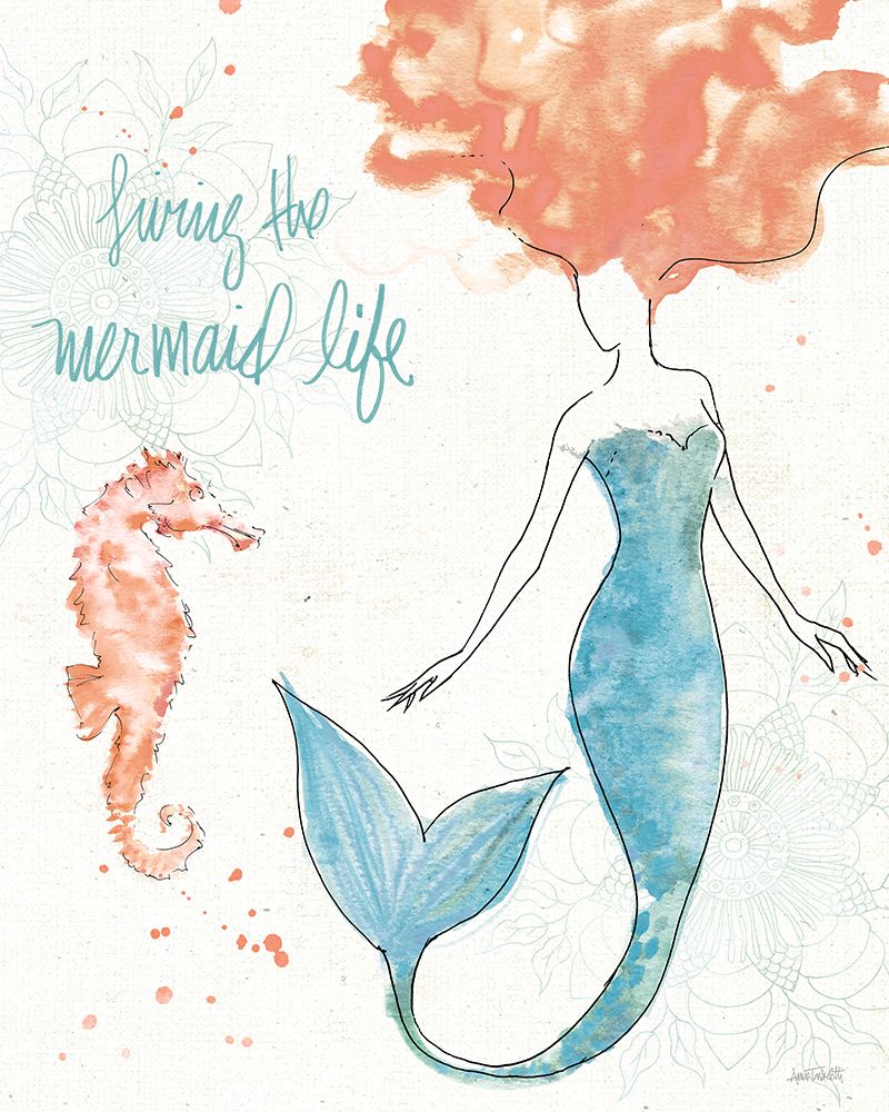 Sea Sirens II art print by Anne Tavoletti for $57.95 CAD