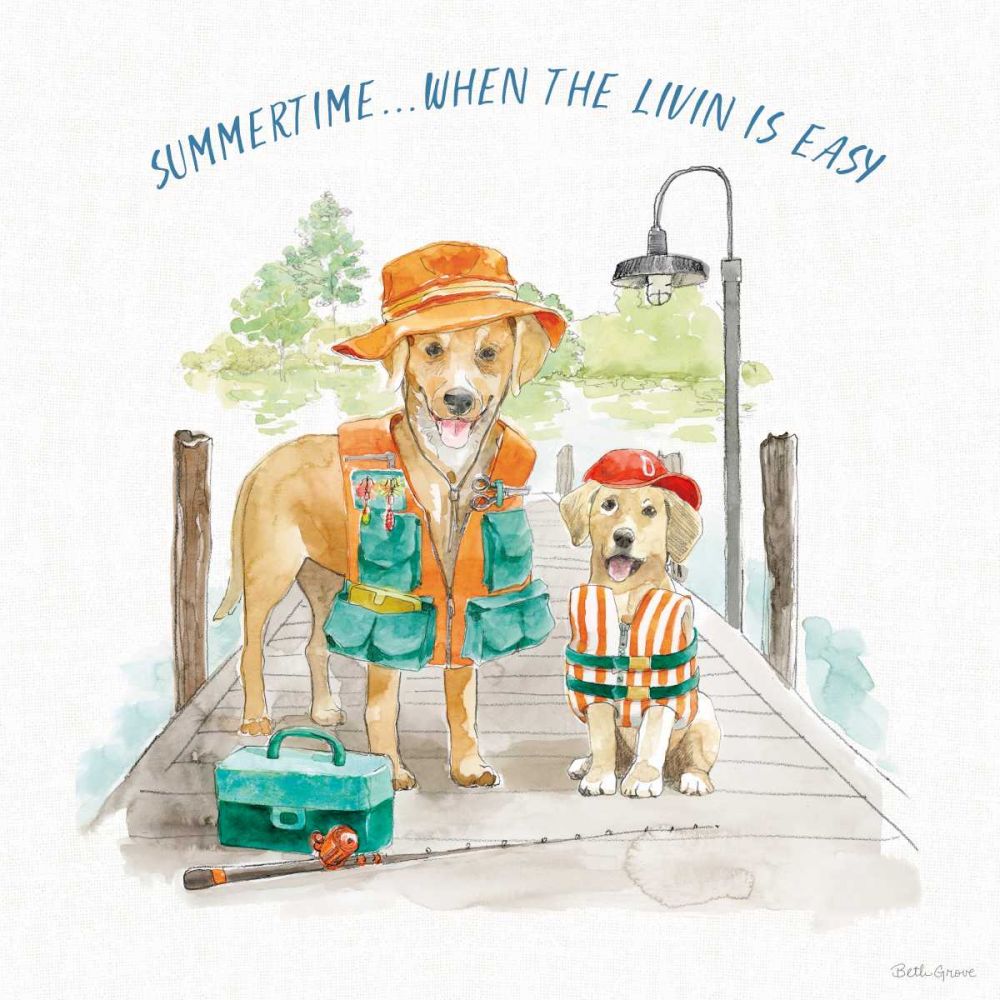 Summer Fun III art print by Beth Grove for $57.95 CAD