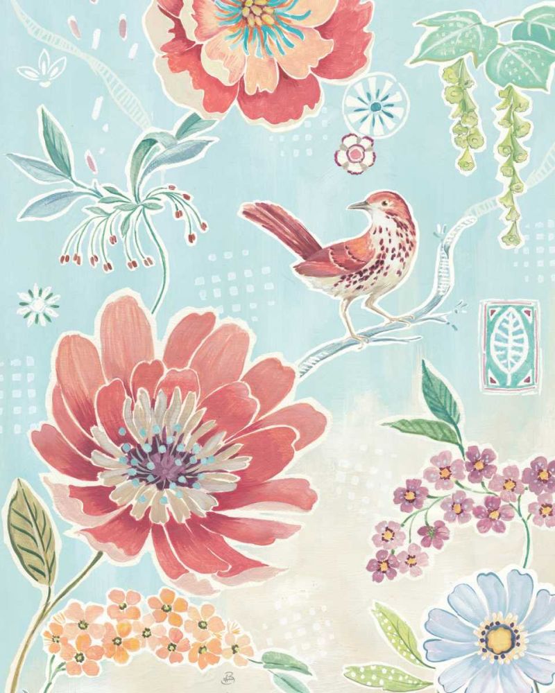 Happy Meadow VI art print by Daphne Brissonnet for $57.95 CAD
