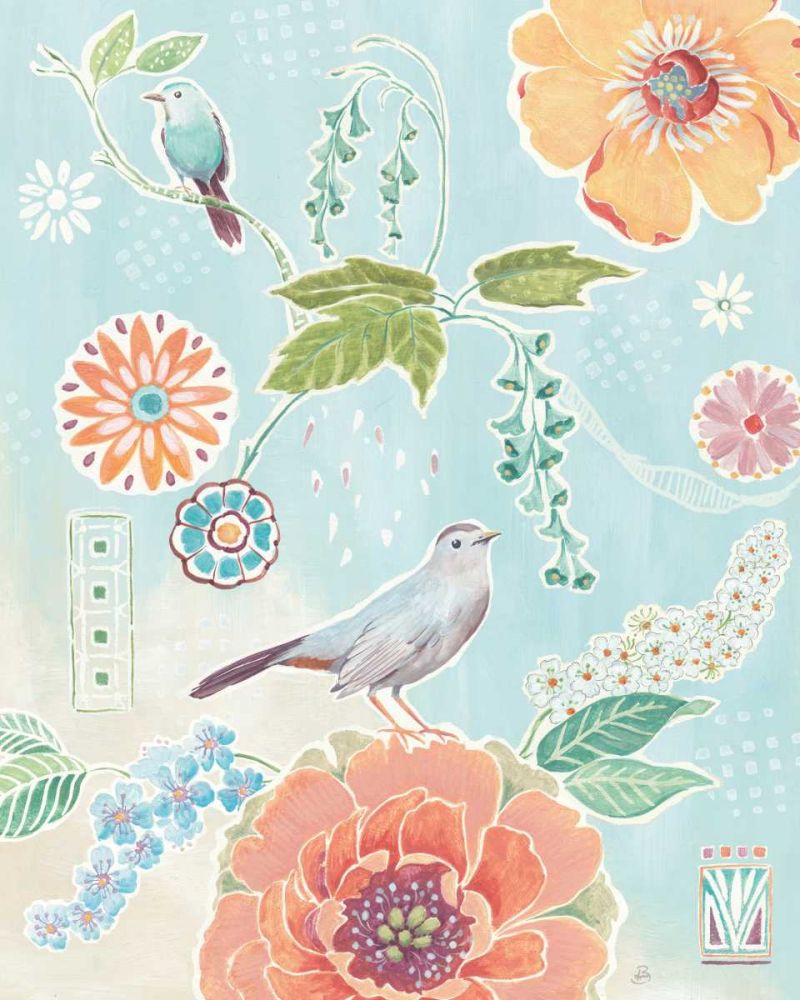 Happy Meadow VII art print by Daphne Brissonnet for $57.95 CAD