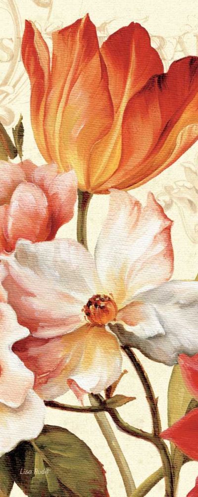 Poesie Florale Panel I art print by Lisa Audit for $57.95 CAD