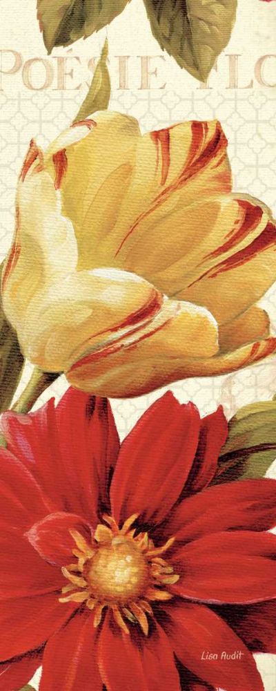Poesie Florale Panel II art print by Lisa Audit for $57.95 CAD