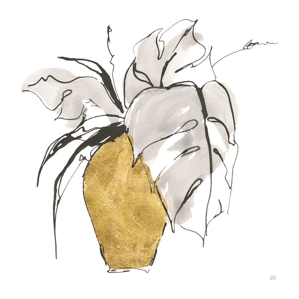 Delicate Gilded Vase III art print by Chris Paschke for $57.95 CAD