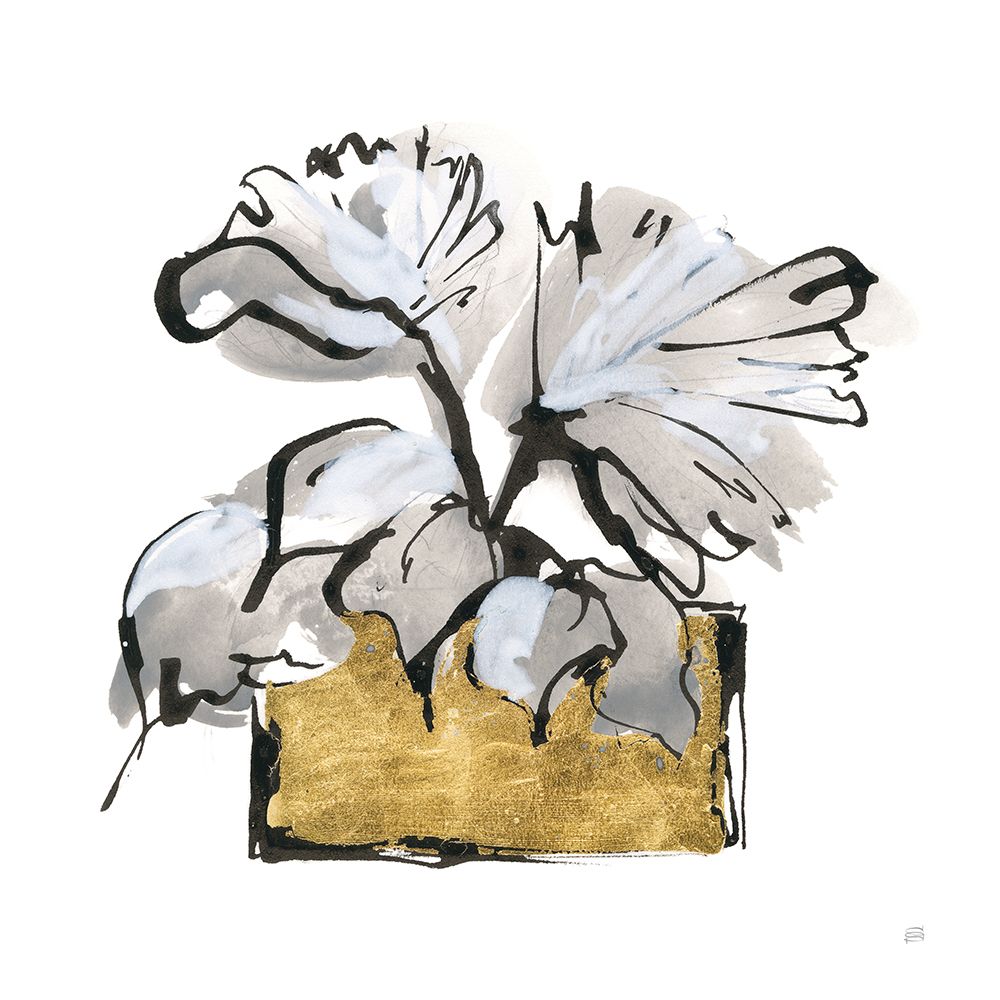Gilded Vase IV art print by Chris Paschke for $57.95 CAD