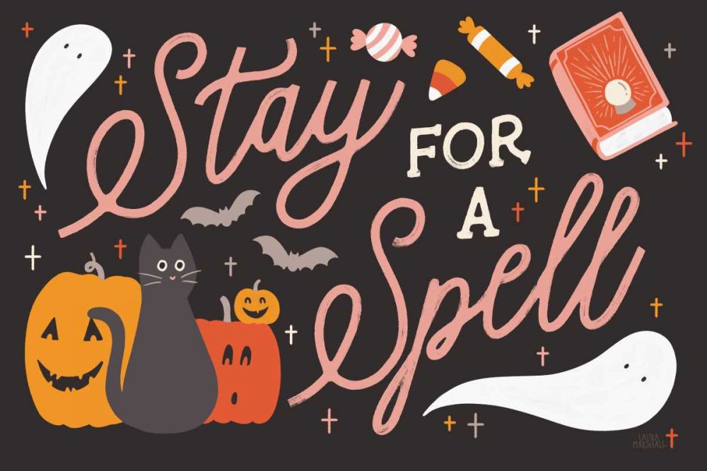 Trick or Treat I art print by Laura Marshall for $57.95 CAD