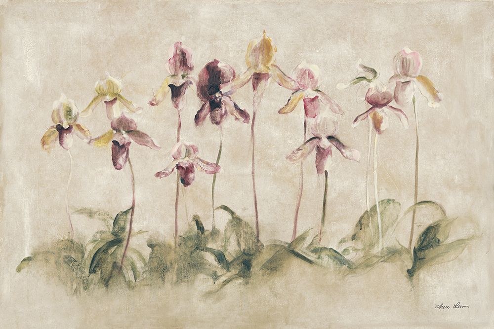 Purple Dancing Orchids art print by Cheri Blum for $57.95 CAD