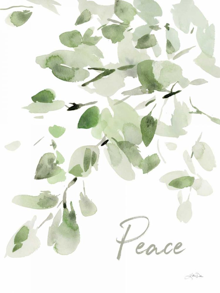 Cascading Branches I Peace art print by Katrina Pete for $57.95 CAD