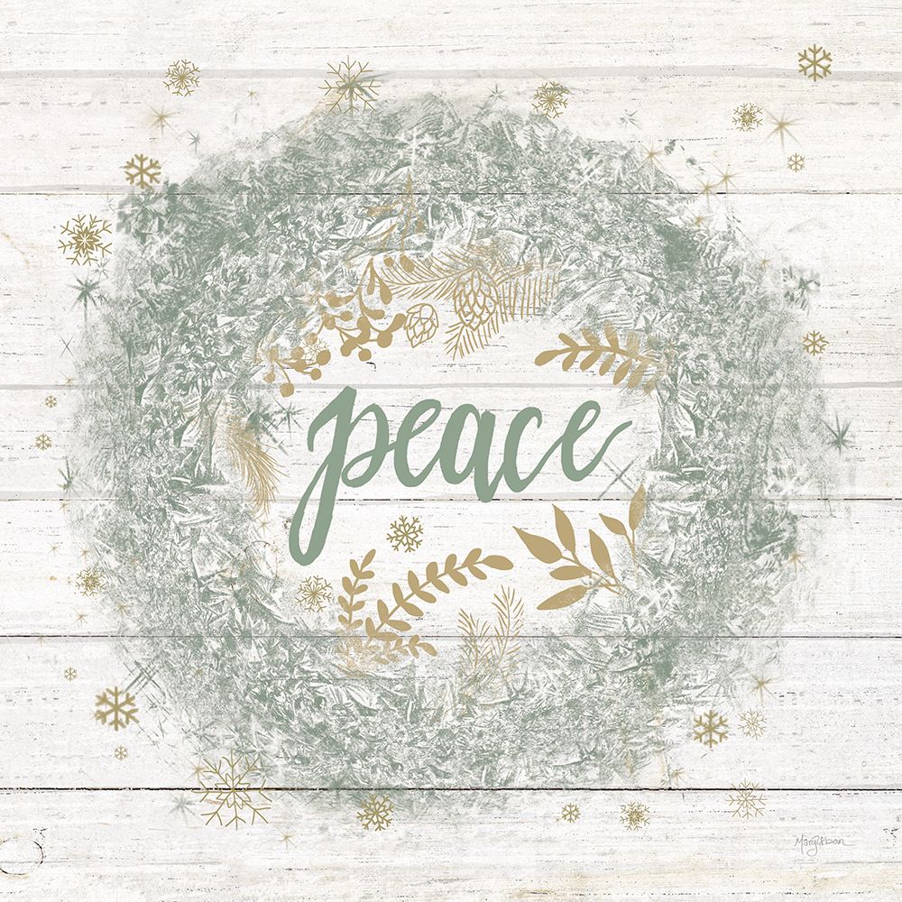 Frosty Peace Sage art print by Mary Urban for $57.95 CAD