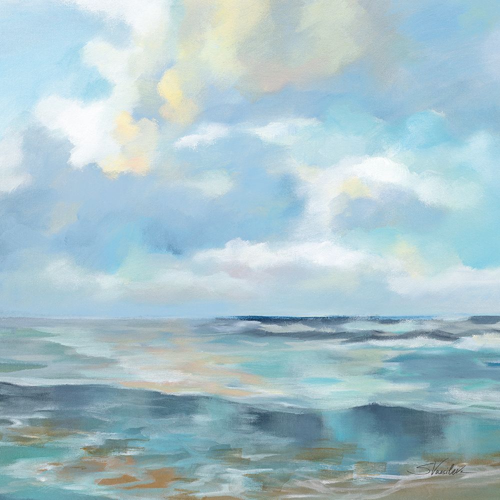 Summer Clouds Light Sq art print by Silvia Vassileva for $57.95 CAD