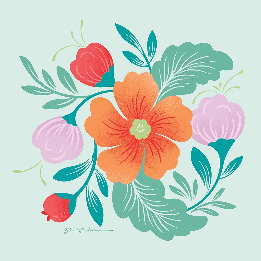 Market Flowers II art print by Gia Graham for $57.95 CAD