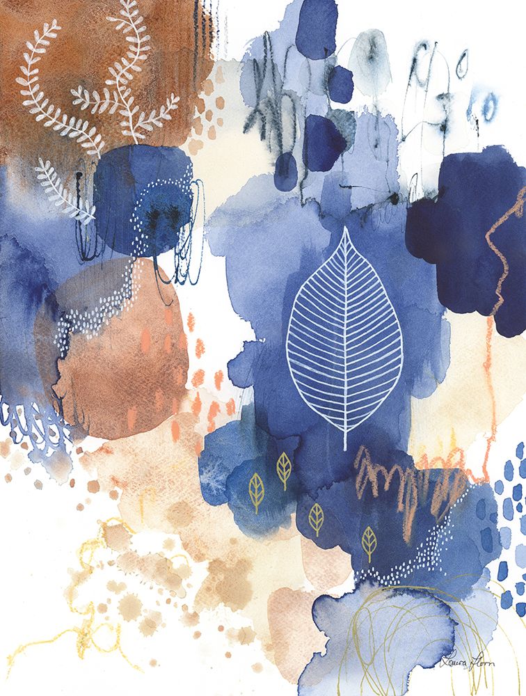 Indigo Bliss II art print by Laura Horn for $57.95 CAD