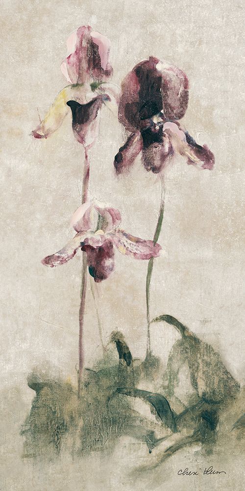 Purple Dancing Orchid Panel I art print by Cheri Blum for $57.95 CAD