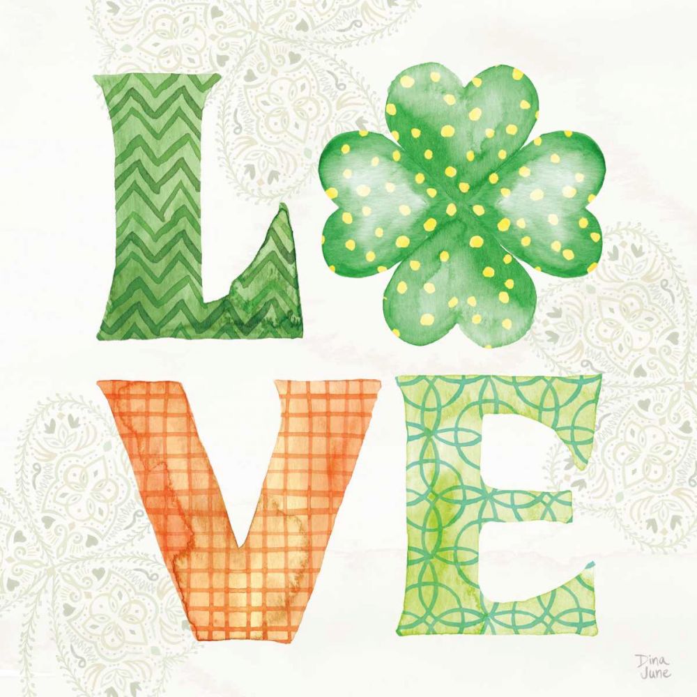 Lucky Charm II art print by Dina June for $57.95 CAD