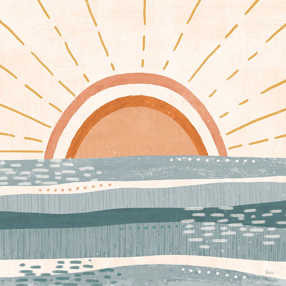 Summer Desert I art print by Veronique Charron for $57.95 CAD