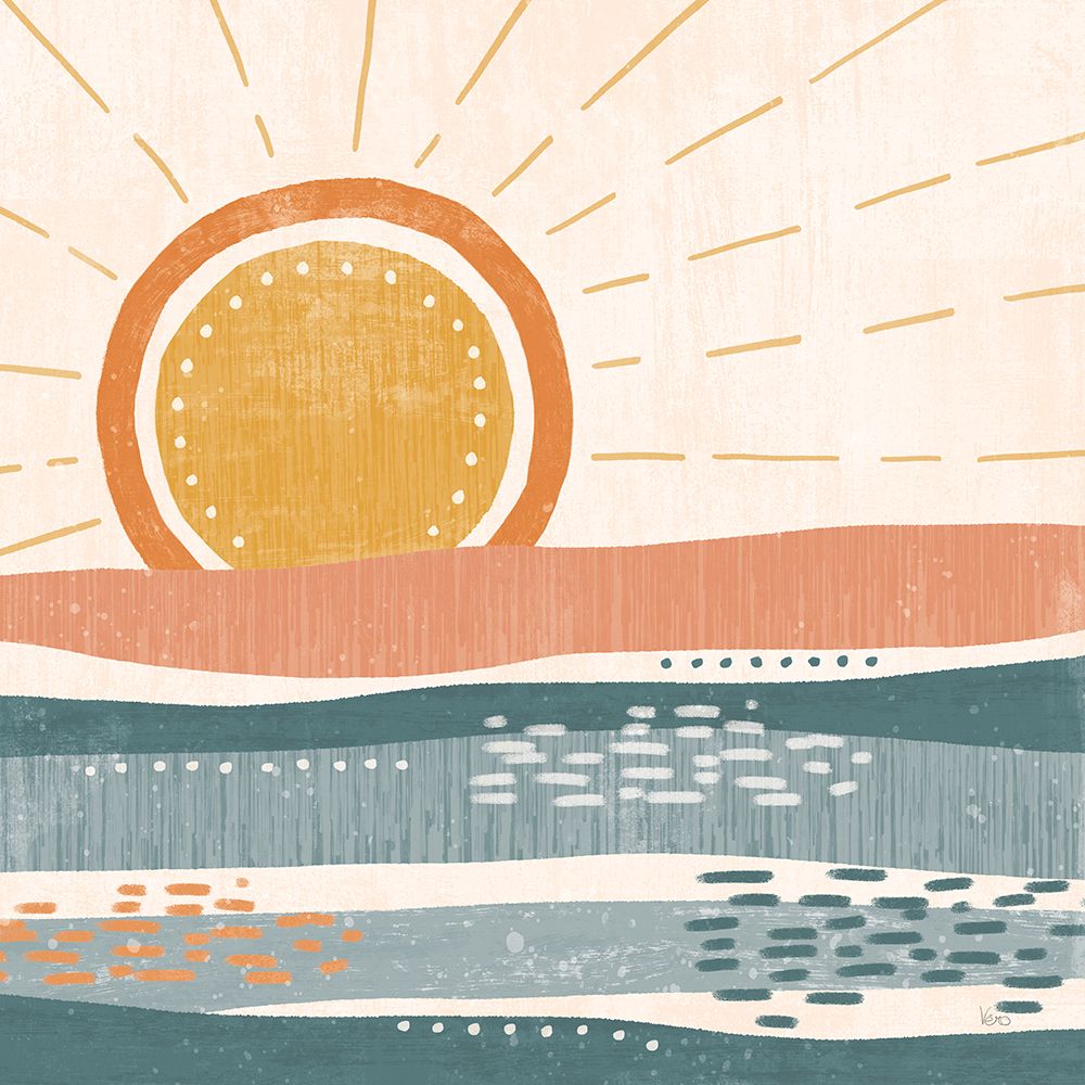 Summer Desert II art print by Veronique Charron for $57.95 CAD