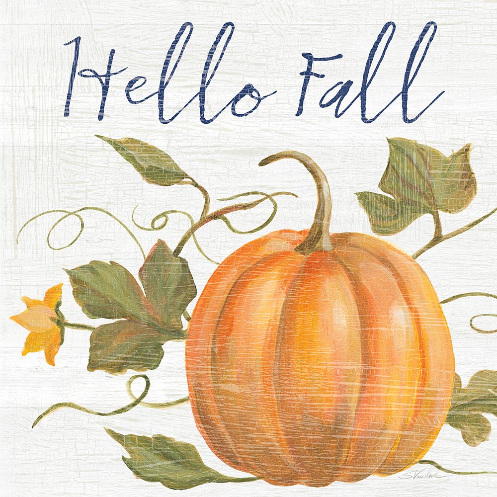 Fall Splendor V Navy art print by Silvia Vassileva for $57.95 CAD