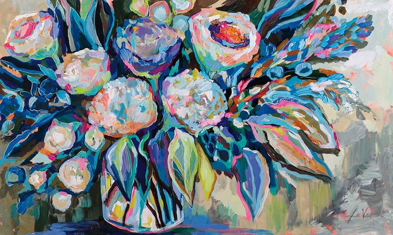 Festive Colors art print by Jeanette Vertentes for $57.95 CAD
