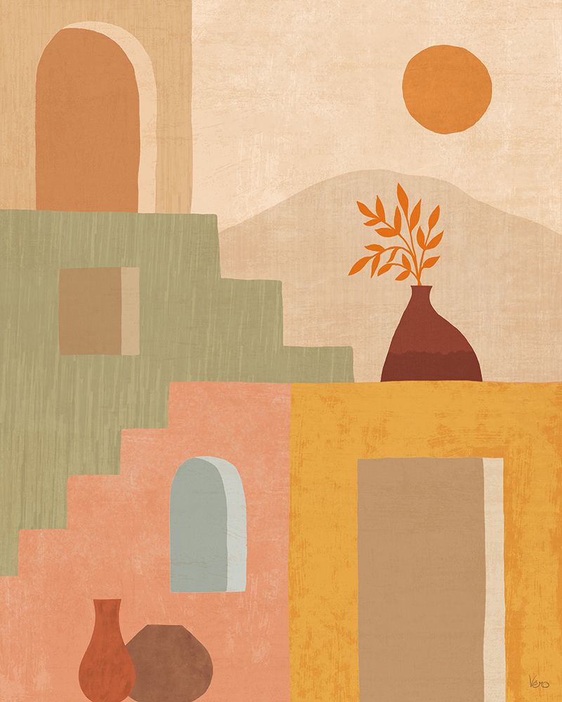 Simple Scenes II art print by Veronique Charron for $57.95 CAD