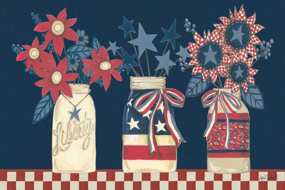 American Country Jars art print by Anne Tavoletti for $57.95 CAD